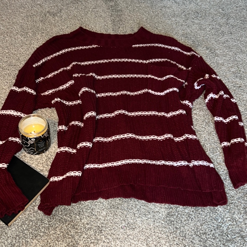 American Eagle Striped Sweater